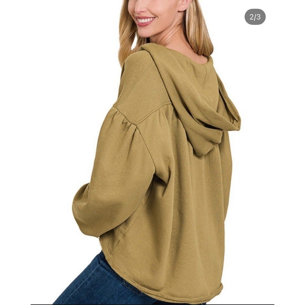Zenana Women's Hoodie Pullover Soft Knit Casual Sweatshirt Relaxed Size XL